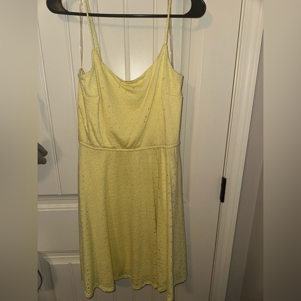 Elegant Yellow Dress